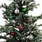 7 Pack 1.5" Red, Green, White & Silver Shatterproof Ball Ornaments by Ashland®